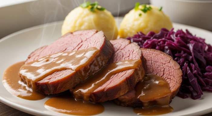 Sauerbraten Salsa Equilibrio Accompagnamenti Tradizionali