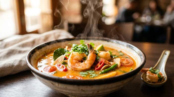 Tom Yum Piccante Aromatico Elegante