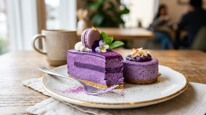 Ube Dolci Viola Elegante