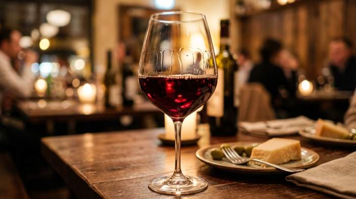 Vino Italiano Elegante Calice